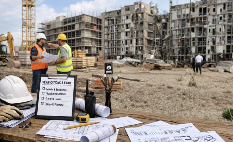 Préaparer le chantier
